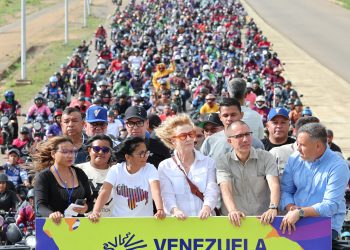 Presidenta (E) Delcy Rodríguez lidera en Anzoátegui el inicio de la segunda etapa de la Gran Peregrinación Nacional