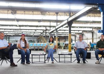 En Fotos: Presidenta (E) Delcy Rodríguez supervisa producción de aluminio en Cabelum desde el estado Bolívar