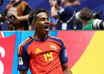 Lamine Yamal hace historia: el octavo goleador más joven de los Mundiales