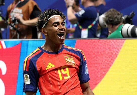Lamine Yamal hace historia: el octavo goleador más joven de los Mundiales 1 Lamine Yamal hace historia: el octavo goleador más joven de los Mundiales