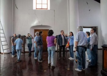 Ministerio de Cultura inspecciona recintos patrimoniales