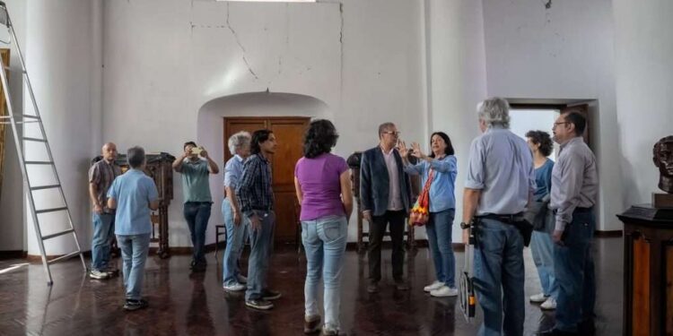 Ministerio de Cultura inspecciona recintos patrimoniales