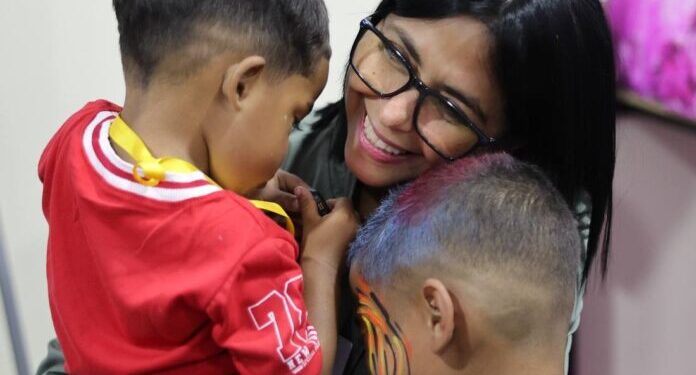 Presidenta Delcy Rodríguez: «La sonrisa de nuestros niños es la fuerza que impulsa la Venezuela que renace»