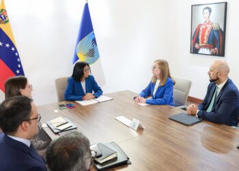 Presidenta Delcy Rodríguez y directivos del BID trazan nueva estrategia de financiamiento para Venezuela 3 Presidenta Delcy Rodríguez y directivos del BID trazan nueva estrategia de financiamiento para Venezuela