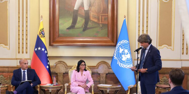 Presidenta Delcy Rodríguez instala taller con la ONU para impulsar el plan de reconstrucción tras los sismos