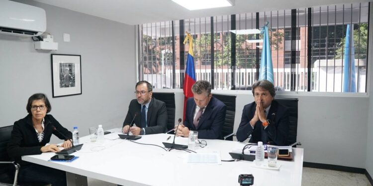 Canciller Yván Gil participa en reunión de la ONU para coordinar respuesta humanitaria tras sismos en Venezuela