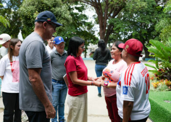 Presidenta Delcy Rodríguez supervisa campamento transitorio «Carlos Delgado Chalbaud» en Caracas