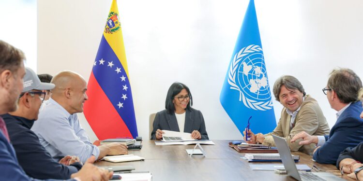 Presidenta Delcy Rodríguez y ONU definen líneas del plan de recuperación en Venezuela