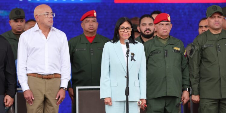 Presidenta (E) Delcy Rodríguez: «La orden la di yo como Comandante en Jefe de nuestra FANB»