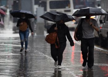 Inameh prevé lluvias variables en gran parte del país este lunes por interacción de ondas tropicales