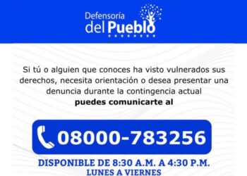 Defensoría del Pueblo activa líneas de atención 0800 para proteger los derechos de los afectados por la emergencia sísmica