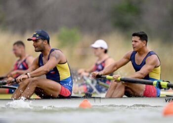 ¡Dorada! Machado y Mora dan a Venezuela el oro en remo en Santo Domingo 2026