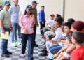Presidenta Delcy Rodríguez supervisa campamento transitorio en el Poliedro de Caracas