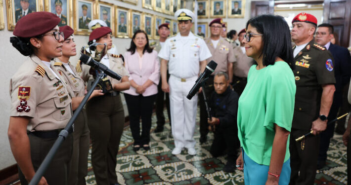 Presidenta Delcy Rodríguez conmemora el 89° aniversario de la GNB y reconoce su labor tras los sismos