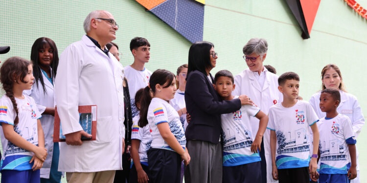 Presidenta Delcy Rodríguez encabeza 20° aniversario del Cardiológico Infantil y anuncia su modernización tecnológica (+Fotos)