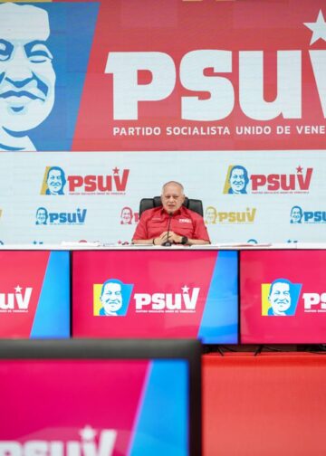 Cabello anuncia despliegue inmediato del PSUV en la calle para atender las contingencias por las lluvias