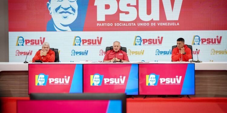 Cabello anuncia despliegue inmediato del PSUV en la calle para atender las contingencias por las lluvias