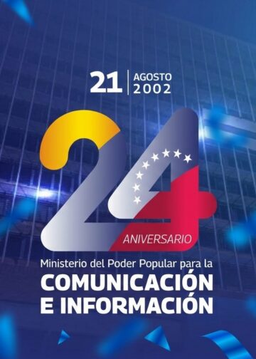 MIPPCI celebra su 24° aniversario reafirmando su compromiso con la verdad y la soberanía comunicacional