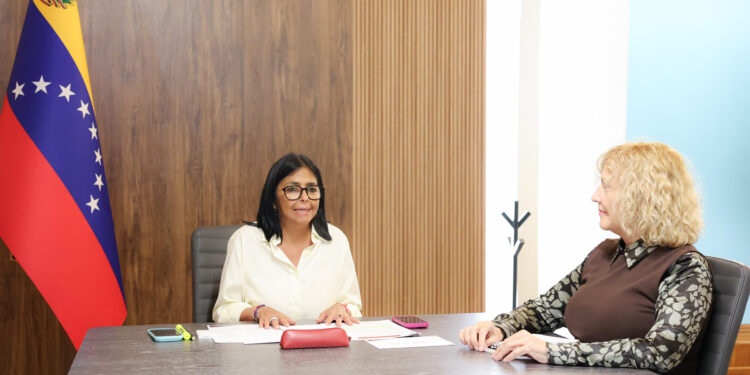 Presidenta Delcy Rodríguez presenta resultados tras reunión con ministra de Educación Universitaria 1 Presidenta Delcy Rodríguez presenta resultados tras reunión con ministra de Educación Universitaria