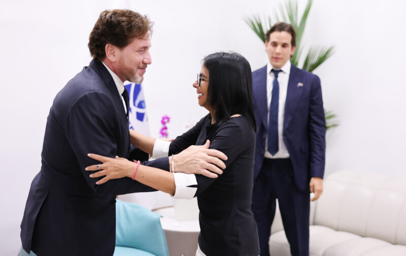 Presidenta Delcy Rodríguez evalúa con la CONMEBOL y la FVF nuevos proyectos 2 IMG 20260828 194029 735