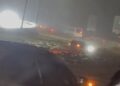Supervisan despliegue en autopista Valle-Coche y reportan afectaciones por desbordamiento del río Guaire
