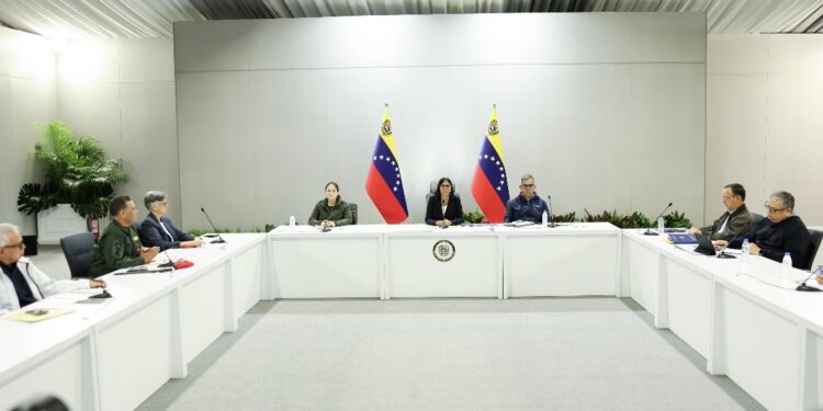 Presidenta Delcy Rodríguez lidera plan de contingencia por crisis eléctrica: “Venezuela se convierte en un gran equipo”
