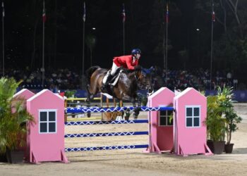 ¡Oro para Venezuela! Luis Fernando Larrazábal se consagra campeón centroamericano en Salto Ecuestre Individual