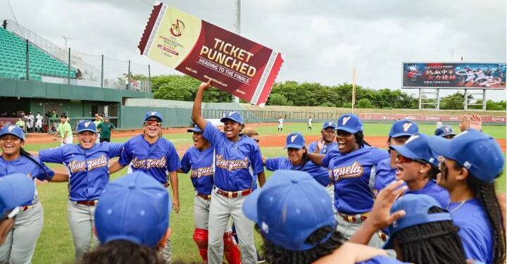 ¡Histórico! Venezuela clasifica por séptima vez consecutiva al Mundial de Béisbol Femenino