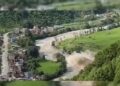 (+Videos) Desborde e inundación causan estragos y víctimas en la frontera China-Nepal