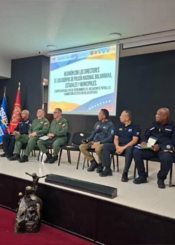 Articulan acciones policiales para consolidar la seguridad ciudadana y comunal