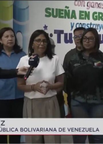 Presidenta Delcy Rodríguez supervisa Plan de Recuperación de Escuelas en Catia con 96% de avance