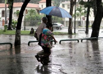 INAMEH pronostica lluvias intensas y descargas eléctricas en gran parte del país para este domingo