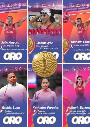 Venezuela brilla en Santa Fe 2026: Presidenta Delcy Rodríguez felicita a los medallistas de oro criollos