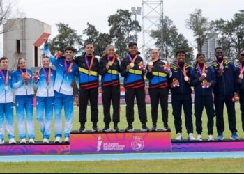 ¡Oro y boleto a Lima 2027! Venezuela brilla en el relevo mixto de Santa Fe 2026