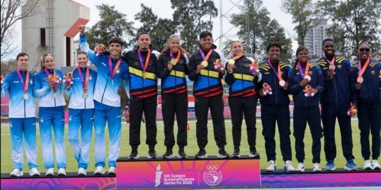 ¡Oro y boleto a Lima 2027! Venezuela brilla en el relevo mixto de Santa Fe 2026 1 ¡Oro y boleto a Lima 2027! Venezuela brilla en el relevo mixto de Santa Fe 2026