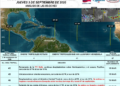 Inameh alerta sobre el ingreso de la onda tropical N.º 45 y prevé la llegada de dos sistemas adicionales en los próximos días