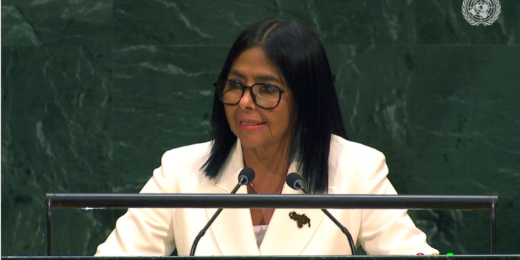 Presidenta Delcy Rodríguez ante la ONU: «Venezuela ha iniciado un proceso de transformación democrática para su renacer»