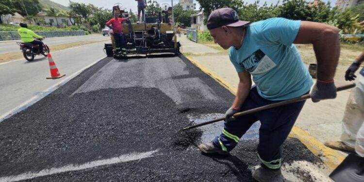 Rutas seguras: La Guaira moderniza la avenida La Playa en Macuto