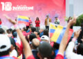 Presidenta Delcy Rodríguez enaltece el rol de la juventud en el 18° Aniversario de la JPSUV