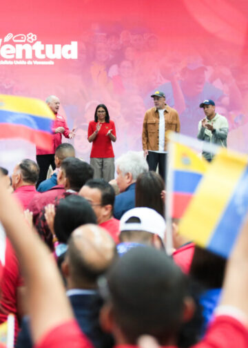 Presidenta Delcy Rodríguez enaltece el rol de la juventud en el 18° Aniversario de la JPSUV