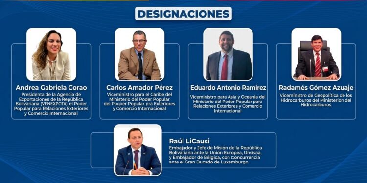 Presidenta Delcy Rodríguez anunció nuevas designaciones en áreas estratégicas para fortalecer la proyección internacional de Venezuela 1 Presidenta Delcy Rodríguez anunció nuevas designaciones en áreas estratégicas para fortalecer la proyección internacional de Venezuela