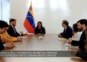 Presidenta Delcy Rodríguez recibe a altos representantes de Human Rights Watch en Caracas