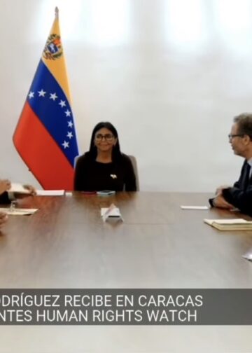 Periódico de la Patria y Multiplataforma Digital 25 Presidenta Delcy Rodríguez recibe a altos representantes de Human Rights Watch en Caracas