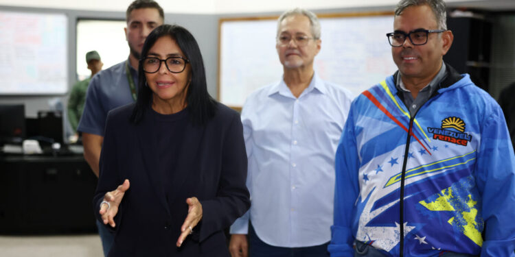 Presidenta Delcy Rodríguez evalúa situación del Sistema Eléctrico Nacional ante altas temperaturas