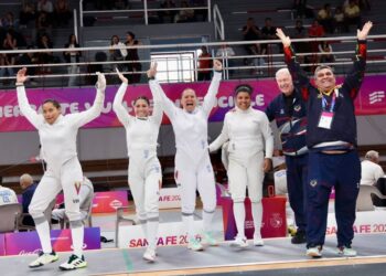 Venezuela conquista oro en esgrima femenina por equipos en los Juegos Suramericanos Santa Fe 2026