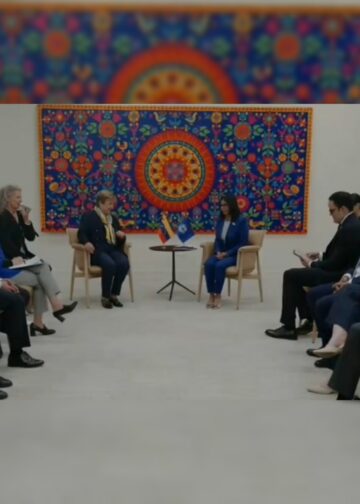 Periódico de la Patria y Multiplataforma Digital 25 Presidenta Delcy Rodríguez sostiene encuentro en Nueva York con la directora gerente del FMI, Kristalina Georgieva