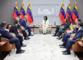 Presidenta Delcy Rodríguez recibe a la directiva global de la italiana Eni para fortalecer la cooperación energética 2 Presidenta Delcy Rodríguez recibe a la directiva global de la italiana Eni para fortalecer la cooperación energética