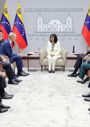 Presidenta Delcy Rodríguez recibe a la directiva global de la italiana Eni para fortalecer la cooperación energética