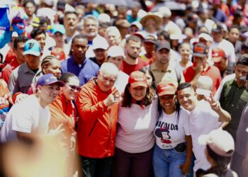 Pueblo venezolano se moviliza masivamente en Caracas en respaldo al discurso de Delcy Rodríguez ante la ONU