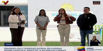 Pdta. Delcy Rodríguez lidera entrega de 339 viviendas rehabilitadas entre Caracas, La Guaira y Aragua